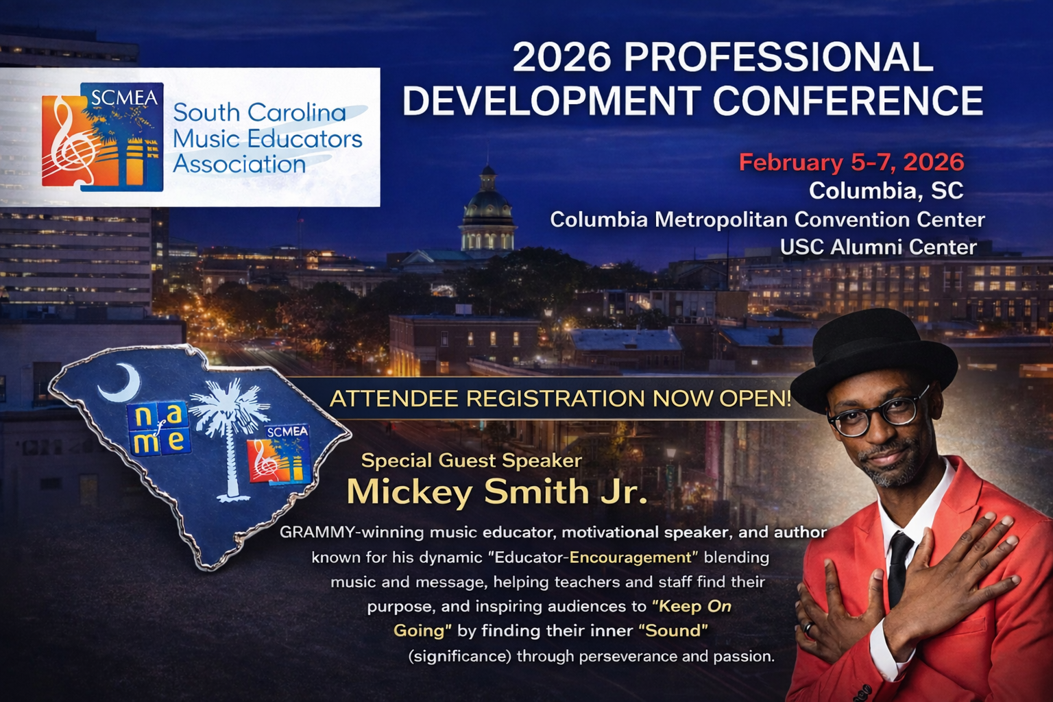 Register to Attend SCMEA 2026